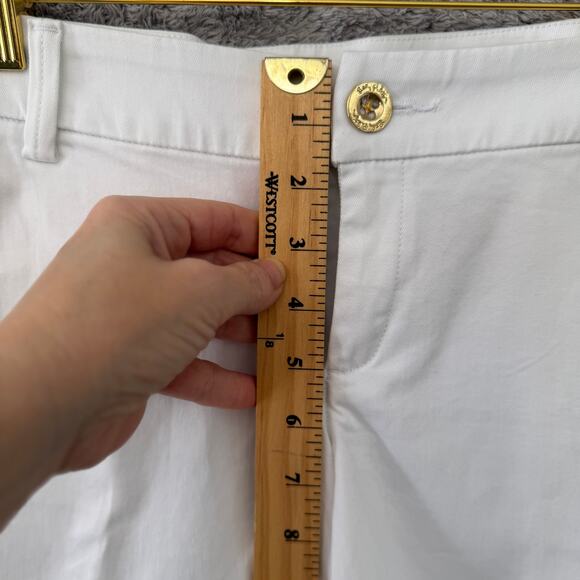 Lilly Pulitzer 5" Callahan Mid Rise White Short Size 4 - Picture 11 of 11